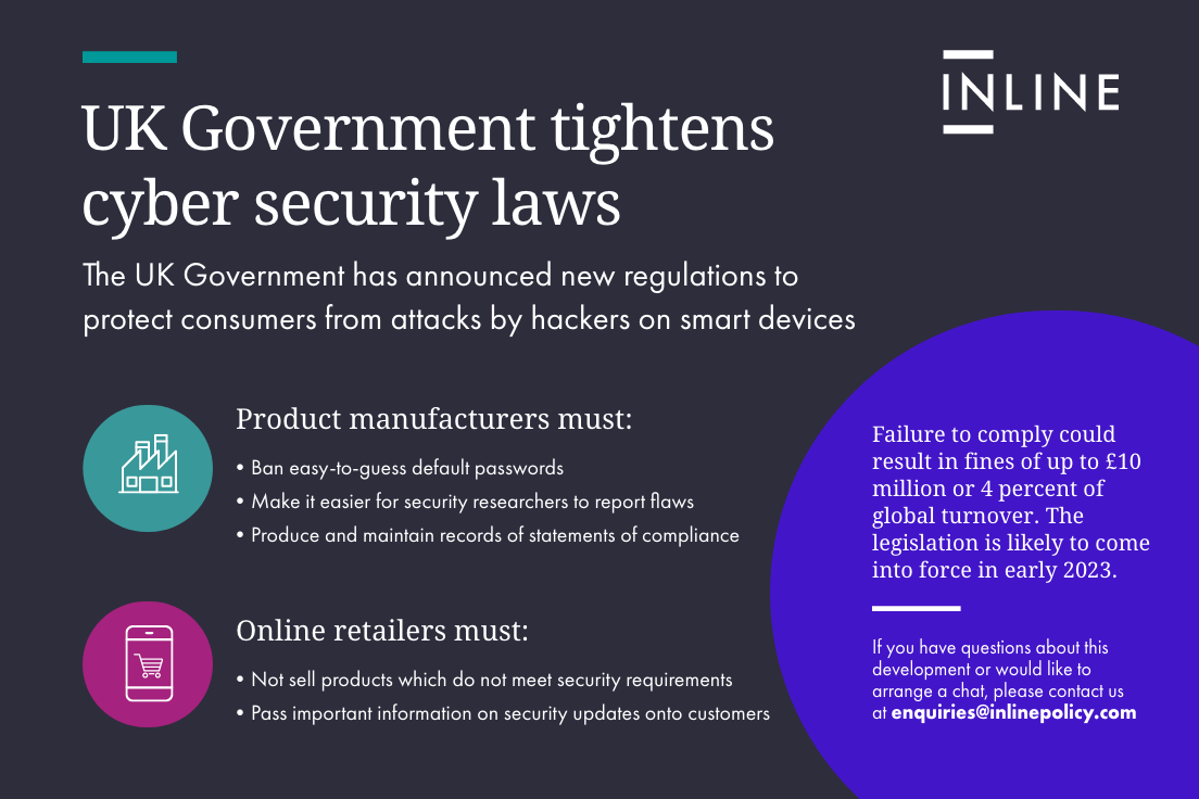 cyber security laws infographic