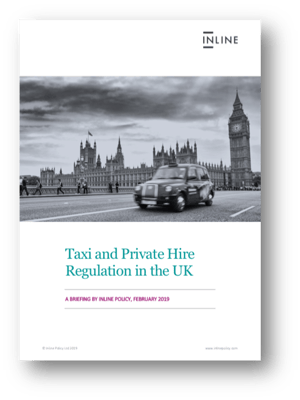 Download Inline Policy's briefing on Taxi and Private Hire Regulation in the UK